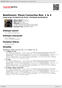 Digitální booklet (A4) Beethoven: Piano Concertos Nos. 1 & 4