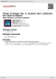 Digitální booklet (A4) Tham: 9 Songs: No. 2, Svanen (Arr. Lidstrom for Cello & Piano)