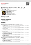 Digitální booklet (A4) Beethoven: Violin Sonatas Nos. 1, 2, 5 "Spring" And 8