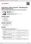 Digitální booklet (A4) Schumann: Violin Concerto / Mendelssohn: Violin Concerto etc