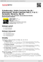 Digitální booklet (A4) Tchaikovsky: Violin Concerto Op.35 / Wieniawski: Etude-Caprices Nos.2, 4 & 5 / Sarasate: Navarra, Op.33
