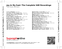 Zadní strana obalu CD Joy In My Soul: The Complete SAR Recordings