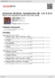 Digitální booklet (A4) Johannes Brahms: Symphonien Nr. 3 & 4 (CC)