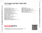 Zadní strana obalu CD The Singles And More 1965-1968