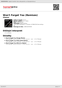Digitální booklet (A4) Won't Forget You (Remixes)