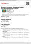 Digitální booklet (A4) Dvořák: Moravské dvojzpěvy (výběr)