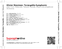 Zadní strana obalu CD Olivier Messiaen: Turangalila-Symphonie