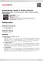 Digitální booklet (A4) Schoenberg: Violin & Piano Concerti