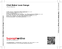 Zadní strana obalu CD Chet Baker Love Songs
