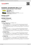 Digitální booklet (A4) Schubert: Symphonies Nos.1 & 2