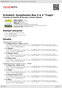 Digitální booklet (A4) Schubert: Symphonies Nos.3 & 4 "Tragic"