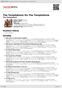 Digitální booklet (A4) The Temptations Do The Temptations