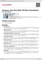 Digitální booklet (A4) Truancy: The Very Best Of Pete Townshend
