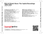 Zadní strana obalu CD Best Of Dinah Shore: The Capitol Recordings 1959-1962