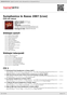 Digitální booklet (A4) Symphonica In Rosso 2007 [Live]