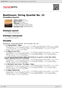 Digitální booklet (A4) Beethoven: String Quartet No. 15