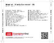 Zadní strana obalu CD Komplet 9 Lady Carneval (9)
