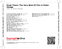 Zadní strana obalu CD Good Times: The Very Best Of Chic & Sister Sledge
