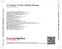 Zadní strana obalu CD 15 Classic Tracks: Shirley Bassey