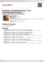 Digitální booklet (A4) Schubert: Symphonies Nos 1 & 8 (International Version)