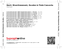 Zadní strana obalu CD Ibert: Divertissement, Escales & Flute Concerto