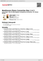 Digitální booklet (A4) Beethoven Piano Concertos Nos 1 & 2