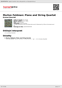 Digitální booklet (A4) Morton Feldman: Piano and String Quartet