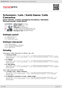 Digitální booklet (A4) Schumann / Lalo / Saint-Saens: Cello Concertos