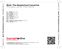 Zadní strana obalu CD Bach: The Harpsichord Concertos