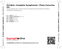 Zadní strana obalu CD Scriabin: Complete Symphonies / Piano Concerto, etc.