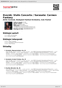 Digitální booklet (A4) Dvorák: Violin Concerto / Sarasate: Carmen Fantasy