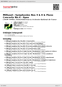 Digitální booklet (A4) Milhaud : Symphonies Nos 4 & 8 & Piano Concerto No.4  -  Apex