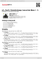 Digitální booklet (A4) J.S. Bach: Brandenburg Concertos Nos.2 - 5