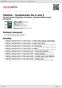 Digitální booklet (A4) Sibelius : Symphonies No.4 and 5