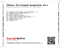 Zadní strana obalu CD Sibelius: The Complete Symphonies, Vol.1