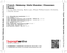 Zadní strana obalu CD Franck / Debussy: Violin Sonatas / Chausson: Poeme