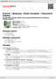 Digitální booklet (A4) Franck / Debussy: Violin Sonatas / Chausson: Poeme