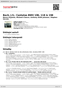 Digitální booklet (A4) Bach, J.S.: Cantatas BWV 106, 118 & 198
