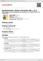 Digitální booklet (A4) Rachmaninov: Piano Concertos No. 1 & 2