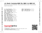 Zadní strana obalu CD J.S. Bach: Cantatas BWV 56, BWV 4 & BWV 82