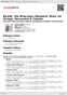 Digitální booklet (A4) Bartók: The Miraculous Mandarin; Music for Strings, Percussion & Celesta