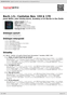Digitální booklet (A4) Bach, J.S.: Cantatas Nos. 159 & 170