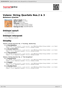 Digitální booklet (A4) Volans: String Quartets Nos.2 & 3