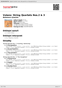 Digitální booklet (A4) Volans: String Quartets Nos.2 & 3