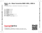 Zadní strana obalu CD Bach, J.S.: Oboe Concertos BWV 1053, 1059 & 1055