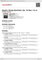 Digitální booklet (A4) Haydn: String Quartets, Op. 76 Nos. 4 & 6
