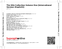 Zadní strana obalu CD The Hits Collection Volume One [International Version (Explicit)]
