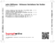 Zadní strana obalu CD John Williams - Virtuoso Variations for Guitar