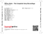 Zadní strana obalu CD Hilary Hahn - The Complete Sony Recordings
