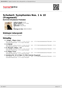 Digitální booklet (A4) Schubert: Symphonies Nos. 1 & 10 (Fragment)